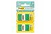 Post-it Flags Value Pack, Green, 1-Inch Wide, 50/Dispenser, 12-Dispensers/Pack