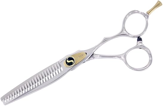 Sensei Shears Gsc 6"Golden Crane 23Tooth No Line Blending Leaf Spring Shear