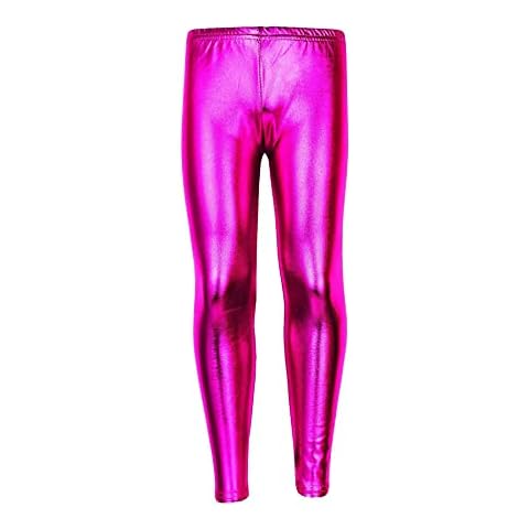 A2Z 4 Kids Metallic Pink Leggings for Girls Cover