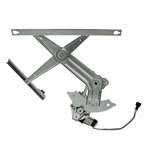 Image of TRQ Power Window Regulator w /Motor Front for Dodge Ram Truck