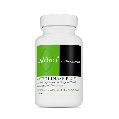 DAVINCI Labs Nattokinase Plus, Gluten Free -60 Capsules - image 1