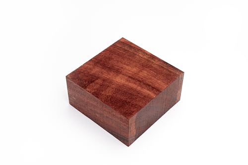 Padauk Wood Bowl Blank 4" x 4" x 2" |