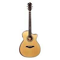 All-Solid Tonewoods | Crafted from solid seasoned spruce for the top and solid mahogany for the back and sides, providing rich, resonant sound and superior durability Advanced Electronics | Equipped with a piezo-driven 3-band EQ, phase switch, and an...