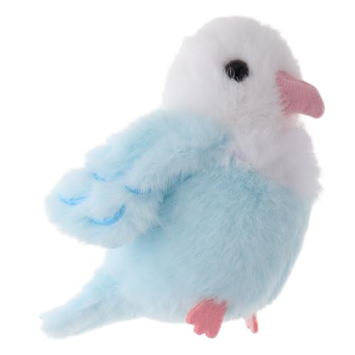 Llavero de Peluche de Loro suave para personalizar y localizar llaves fácilmente