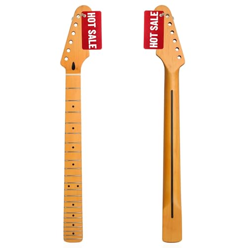 Strat Style 22-Fret Maple Guitar Neck Replacement