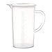 United Scientific 81103 Polypropylene Tall Form Pitchers, 1000ml Capacity (Pack of 6)