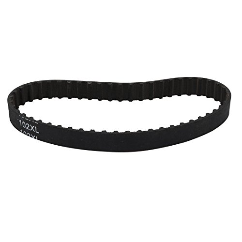 sourcingmap 102XL 51 Teeth Stepper Timing Belt Geared-Belt 259.08mm Perimeter 10mm Width