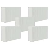 vhbw 5x Pollenfilter Ersatz für Miele TF-HG4, 6202520 für Wäschetrockner