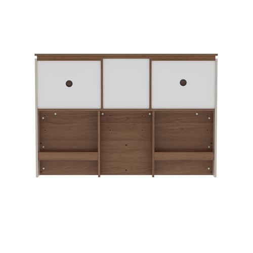 Image of Wakefit Bed | 3 Yr Warranty | Bed Queen Size, Comes with Storage Box, Noise-Free, Density: 680-750 kg /m, Termite & Borer Resistant, Fits Mattresses Up to 8 inches (Kora 78 x 60 - Columbian Walnut)