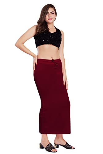 Image of RANI SAAHIBA Women's Stretchy Slim Fishcut Petticoat Cotton Shapewear