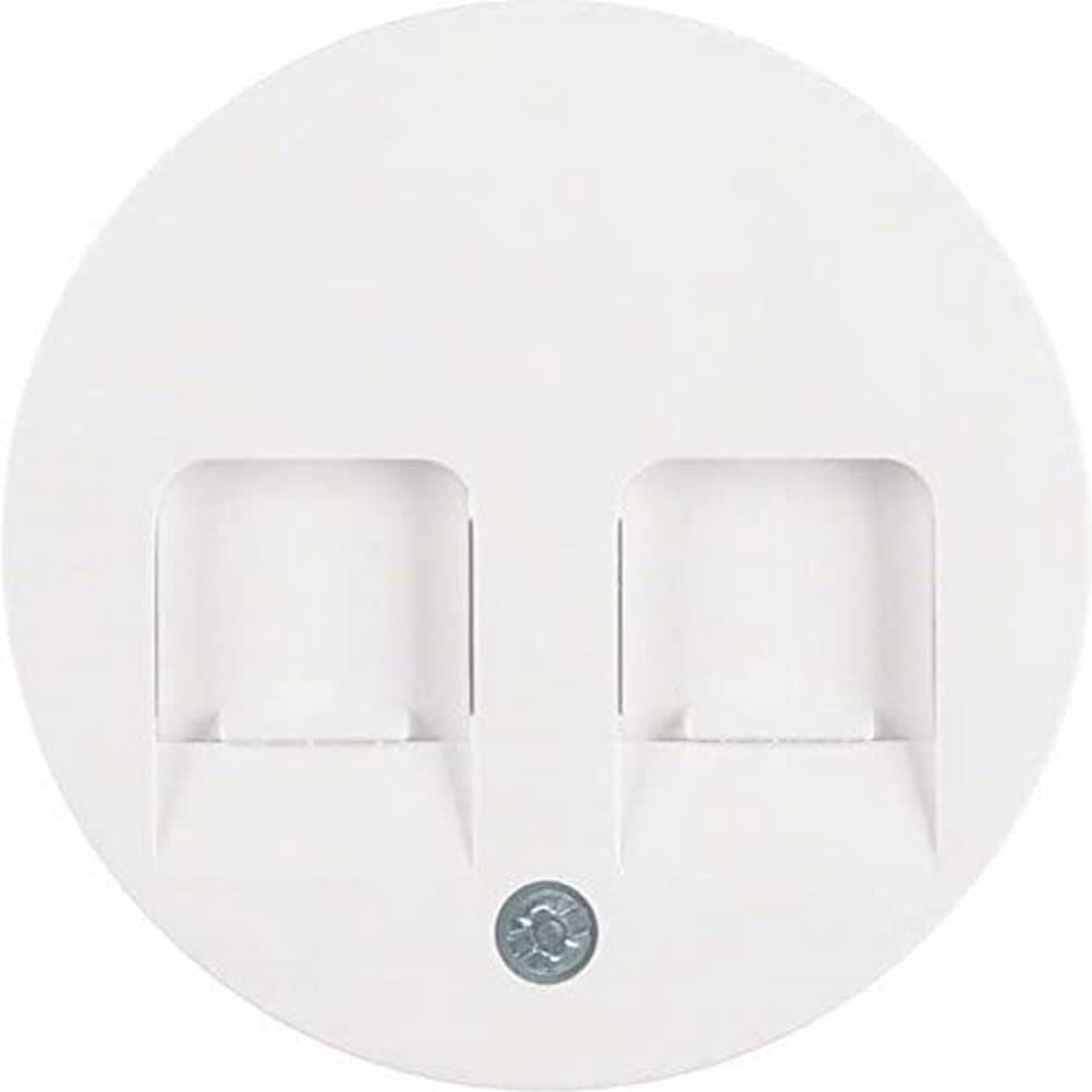 Plaque centrale R1 R3 blanc polaire au design épuré durable