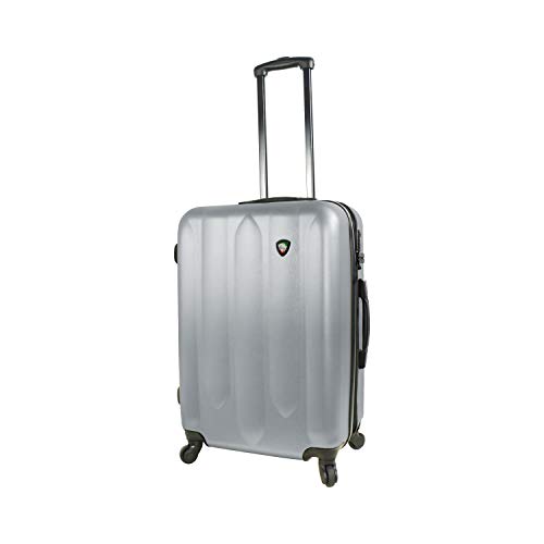 Mia Toro Italy Acri 24 Inch Spinner, Silver, One Size