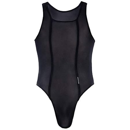 Schöner String Body in schwarz in der Größe XXL