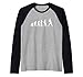 Evolution Pichet de baseball avec balle de softball Manche Raglan