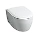 Produktbild Keramag Tiefspül-WC icon, spülrandlos Rimfree 204060000 mit Deckel softclose