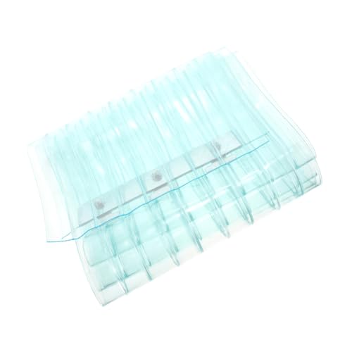 LOORGVEL Cortina de Tiras Transparente para Puertas Comerciales Resistente al Viento y Agua para Cámaras Frigoríficas y Garajes