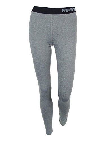 Nike Women's Pro Tight Carbon Heather/Black Pants XL X 28