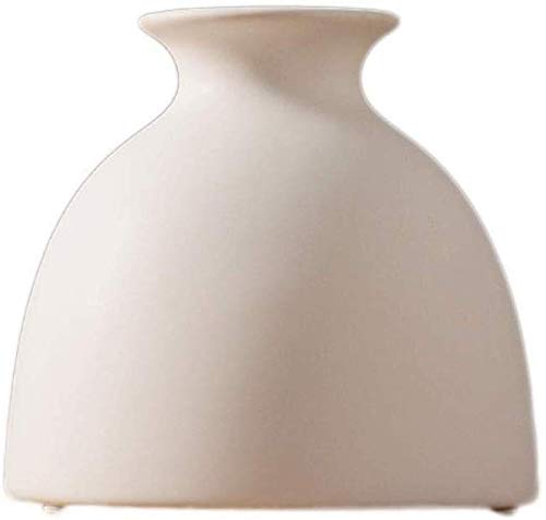 Vase céramique blanc MU salon fleuriste bouquet box décoration intérieur faux