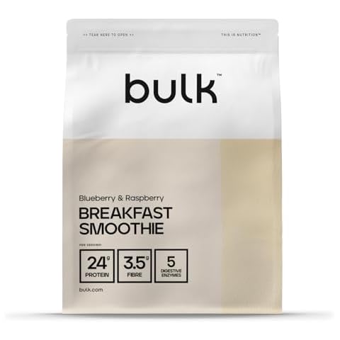 Bulk High Protein Breakfast Smoothie with Real Fruit Cover