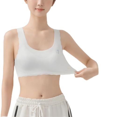 Training Bras 8-12 Seamless First Bra Girls Sports Bras for Kids Wire-Free with Wide Straps