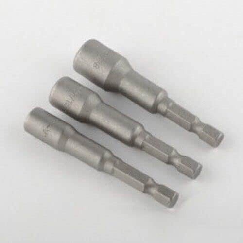 for 1/4" 5/16" 3/8" Dr Nut Drive Magnetic Hold Driver Power Bits Runner Nutdriver