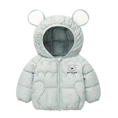 Hotfiary Kids Boy Dowm Jackets Toddler Unique Warm Coat Winter Cartoon Puffer Jacket Cute Outerwear Unisex Hooded Outfit 2-7T