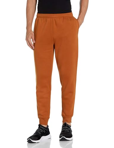 Amazon Essentials Men's Relaxed Fit Fleece Sweatpants, Nutmeg, XS