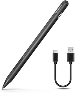 RENAISSER Raphael 520C Stylus Pen for Surface, USB-C Charging, Designed in Houston, Made in Taiwan, 4096 Pressure Sensitivity, Match Surface Pro 9 & Pro 8/Laptop 5, Magnetic Attachment