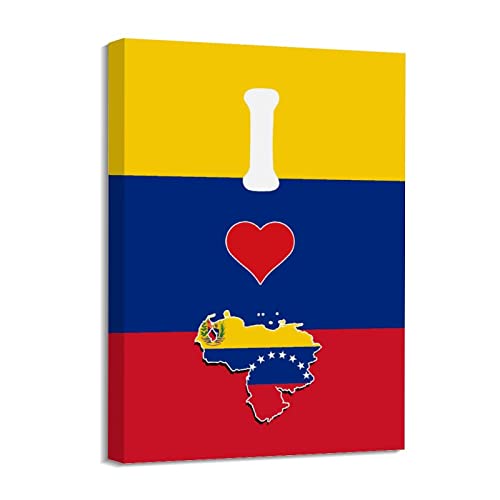 Arte de pared contemporáneo de Venezuela listo para colgar en tu salón o casa de campo