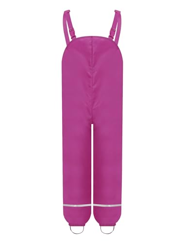 Kids Unisex Playproof Rain Overalls Water-resistant Unisex Design with Adjustable Buckle Straps for Outdoor Play2