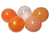 Orange Mango Peach Tangerine Assorted Mixed Orange 13" Inch Rubber Latex Party Balloons for Wedding Bridal Baby Shower Special Event (50 pcs)