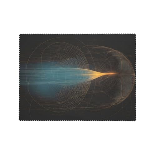 Nappe carrée en polyester imprimé et lavable pour table rectangulaire - 8