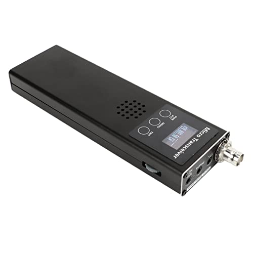 SSB Receiver Radio Transceiver 0.5MHz‑30MHz 4 Waveband Handheld HF SSB QRP USDX Transceiver for Reception (US Plug)