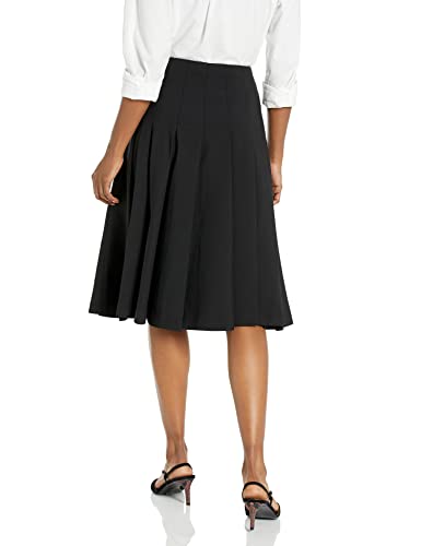 Rebecca Taylor Women's Refined Suiting Pleated Skirt2