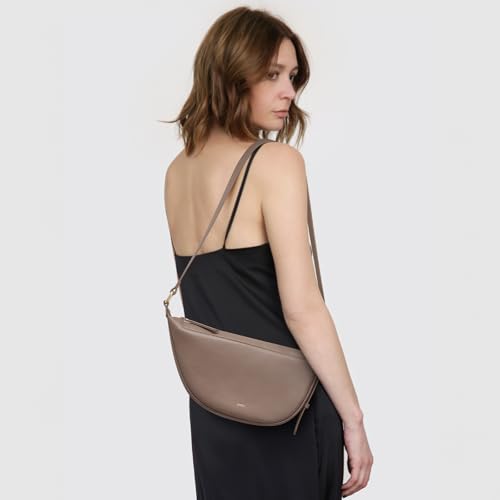 Image of Kattee Leather Crossbody Purses for Women, Small Sling Bag, Women's Shoulder Handbags with Adjustable Strap