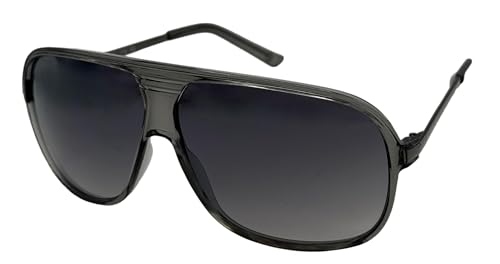 Timberland Crystal Mocha Mens Plastic Square Aviator Sunglass, TB7291 27B