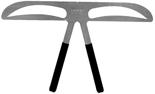 Eyebrow Stencil, Eyebrow Template Kit 3 Types Professional Eyebrow Shaping Template DIY Define Ruler Makeup Tool(Natural Eyebrow) - Image 5