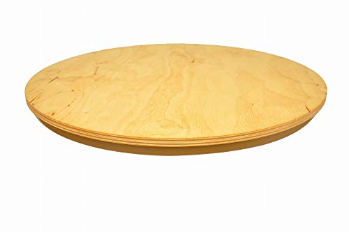 Tabla giratoria Lazy Susan redonda. Circular de madera giratoria. Para servir pizza de 33 cm Cover
