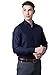Majestic Man Slim Fit Cotton Blend Formal Shirts for Men (Large
