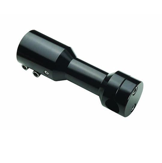 TUN'R Potence Scooter Droite Noire Compatible Booster BW'S Slider Stunt - Guidon 22mm