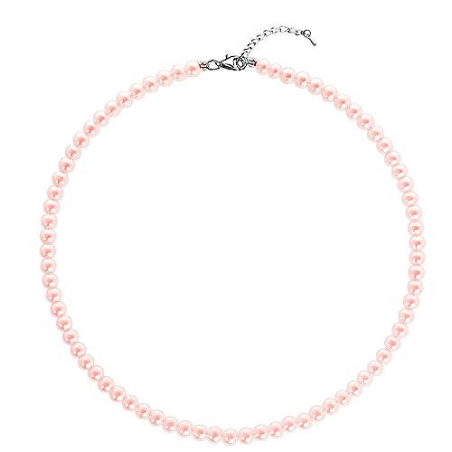 Collier de perles de 8 mm Aleasha, la perfection des finitions pour homme et femme