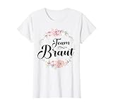 Team Braut & Bride T-Shirts für JGA Frauen