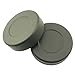 YTgilo 2PCS Hockey Pucks 72x20mm for Flat Puck Ice Hockey Puck Roller Hockey Puck Parent Child Toy Puck Matte Surface Hardness Adjustable Street Hockey Puck Round Shape Control Skills Tool Black
