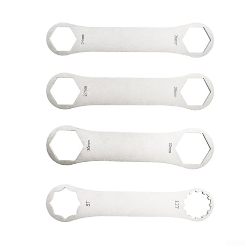 Sumsoctober El ciclismo de montaña debe tener una llave de bicicleta eficaz para una rápida y fácil extracción de tornillos en horquillas (24-26 mm)