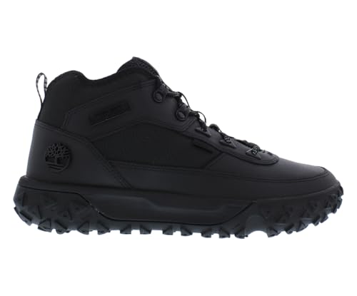 Image of Timberland Greenstride Motion 6 Mid Lace Mens Shoes Size 10.5, Color: Black /Team Core Black