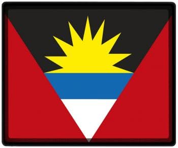 Empire tapis de souris motif lÄNDERFLAGGE-aNTIGUA-bARBUDA-dimensions: 24 x 20 cm (nationenflagge 82011)
