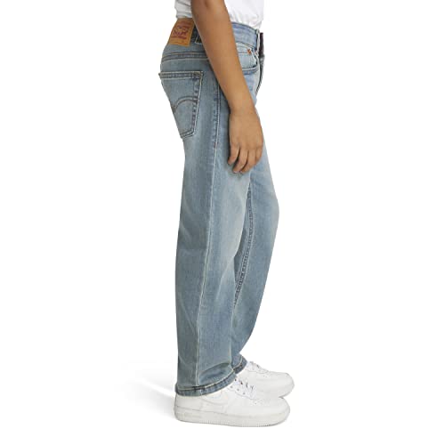 Levi's Jeans de corte reto para meninos 514, Encontrado, 7X