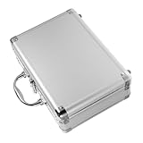 POPETPOP Werkzeugkoffer Aluminiumlegierung Tragbarer Aufbewahrungskoffer Mit Schwammeinsatz Abschließbar Multifunktional Für Kameras