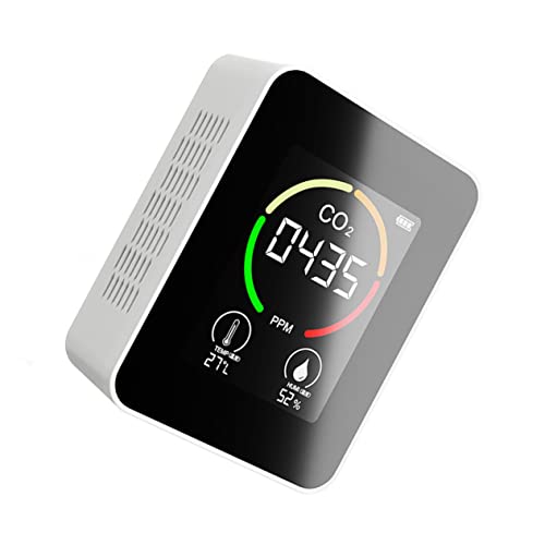 DOITOOL Air Monitor Co2 Sensor Humidity Temperature Tester Home Gas Detector Air Meter Detector