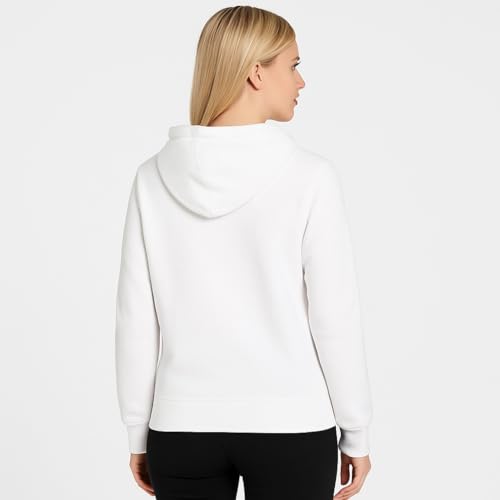 Image of Raves Womens Stylish Printed Hoodie | Trendy Cotton Fleece Hooded Sweatshirt for Women & Girls | Full Sleeve Winter Wear Pullover